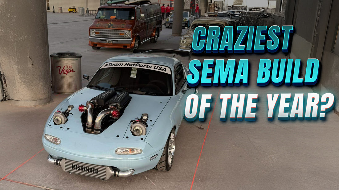 
This Miata Ditches Pop-Up Headlights for Turbochargers!