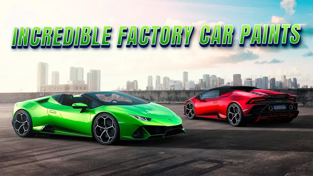 
8 Incredible Factory Car Paints: A Colorful Journey Through Time