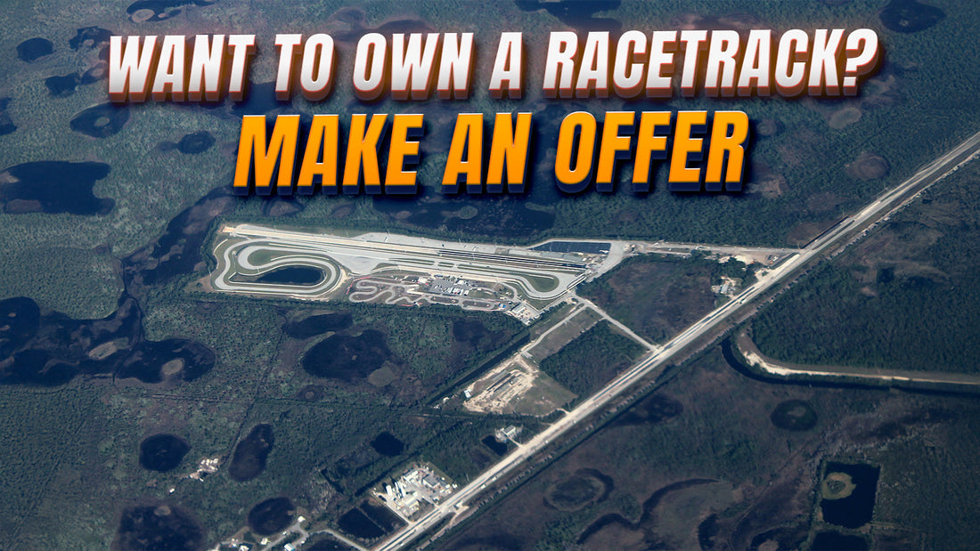 
want your own racetrack? here's your chance!