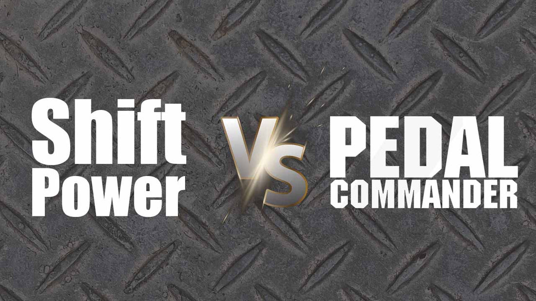 
Pedal Commander® vs. Shift Power