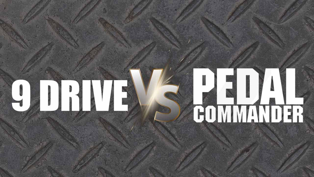 
Pedal Commander® vs. 9 Drive