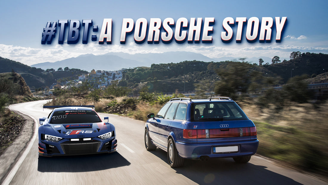 
throwback thursday audi rs2 avant porsche story