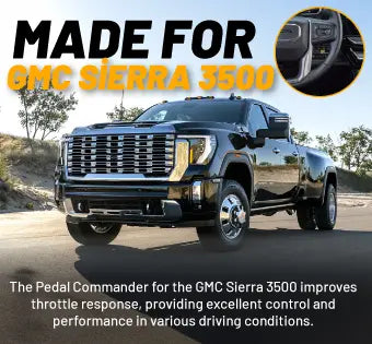 Pedal Commander for GMC Sierra 3500HD | Throttle Response Controller 