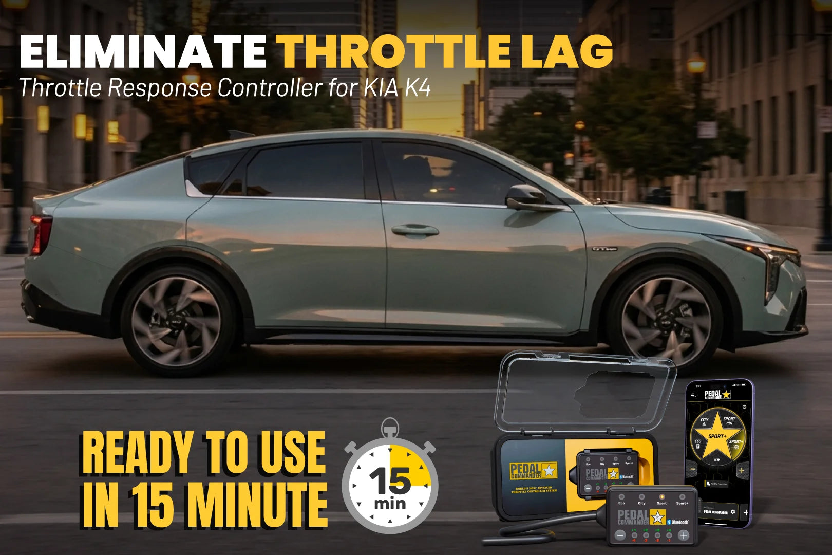 Pedal Commander for Kia K4