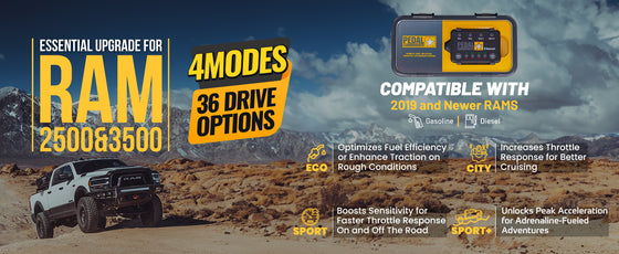 
Pedal Commander® for RAM 2500