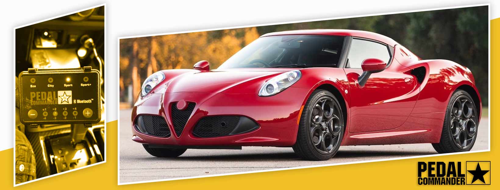 Pedal Commander for Alfa Romeo 4C