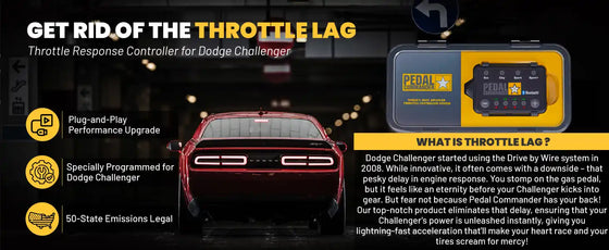 PC31 / Dodge / Challenger / 3rd Gen (2008-2023) / (3.5L V6 - 3.6L Pentastar V6 - 5.7L HEMI V8 - 6.1L HEMI V8 - 6.2L Hellcat Supercharged V8 - 6.4L HEMI V8)