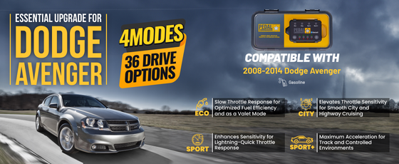 PC29 / Dodge / Avenger / JS (2008-2014) / (2.0L - 2.4L - 2.7L V6 - 3.5L V6 - 3.6L Pentastar V6 - 2.0L CRD Diesel)