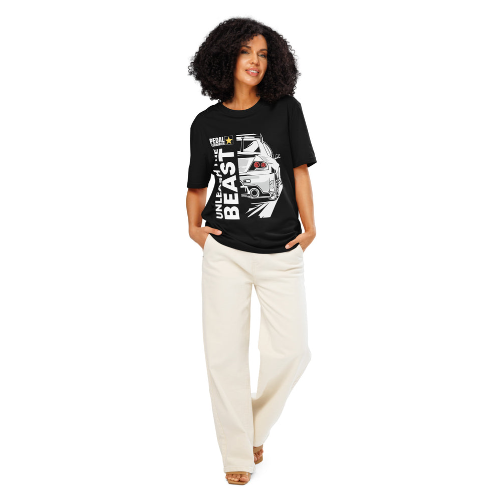 
Unisex Organic Ribbed Neck T-shirt | Unleash the Beast
image-1