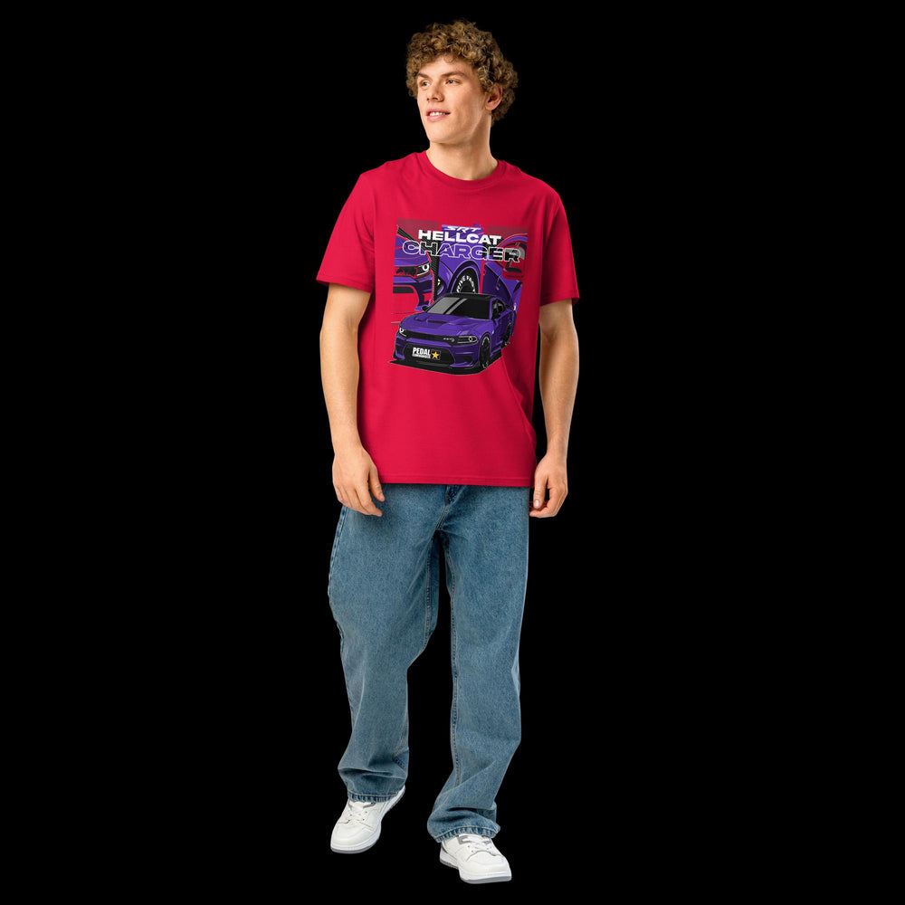 
Unisex Organic Ribbed Neck T-shirt - Charger
image-5