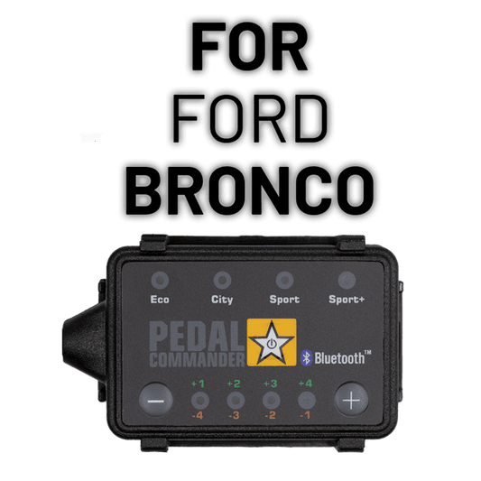 Solve your acceleration problems with Pedal Commander for Ford Bronco