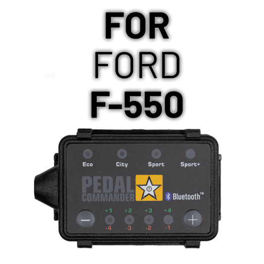 Solve your acceleration problems with Pedal Commander for Ford F-550