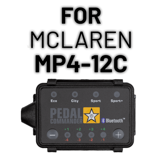 Solve your acceleration problems with Pedal Commander for McLaren MP4-12C
