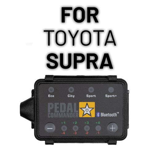 Solve your acceleration problems with Pedal Commander for Toyota Supra